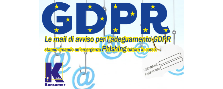 GDPR e Mail di Phishing