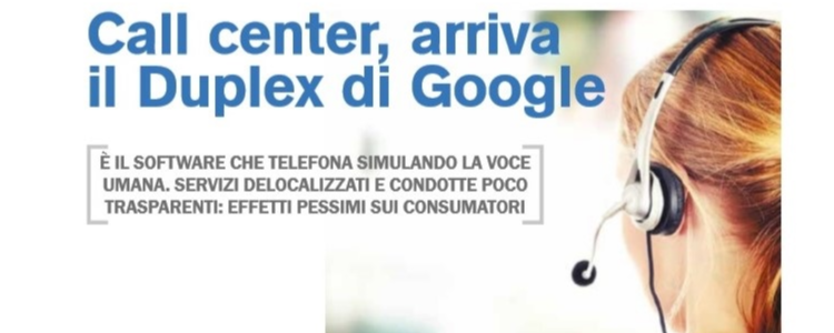 Call center, arriva il Duplex di Google