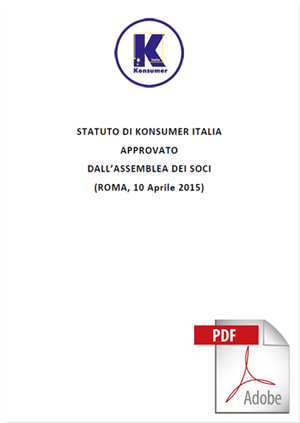 Lo Statuto di Konsumer Italia - pdf 178Kb